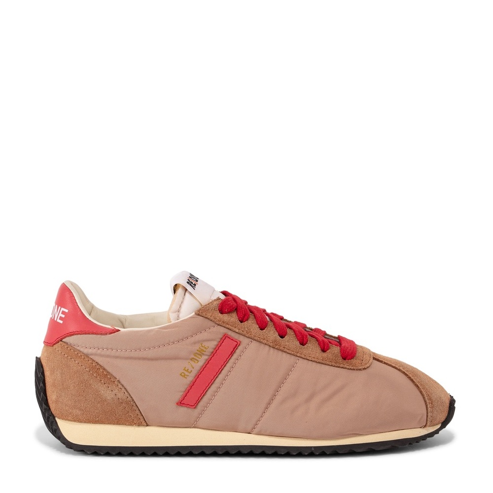 RE/DONE 70s Runner sneakers Size 40 Tan Red